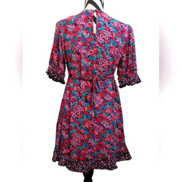 RIXO x Target Dainty Dark Floral Mini Dress - Picture 3 of 12